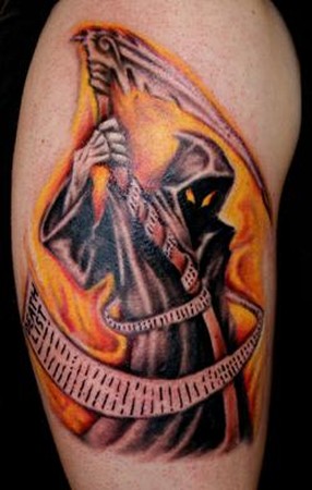 Gido - Grim reaper tattoo